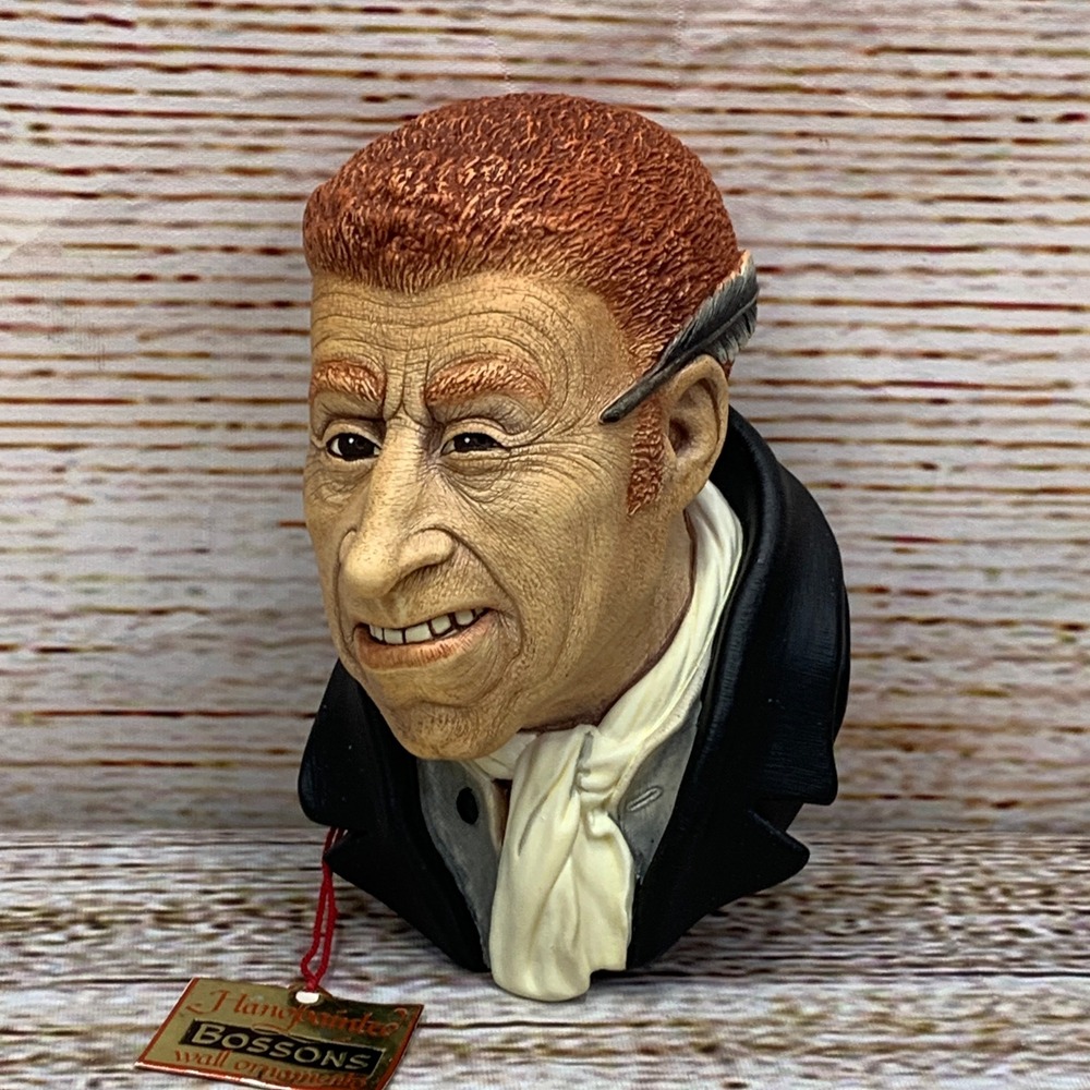 Vintage Bosson's Wall Ornament - No. 28 Uriah Heep - England 1964 Character‎